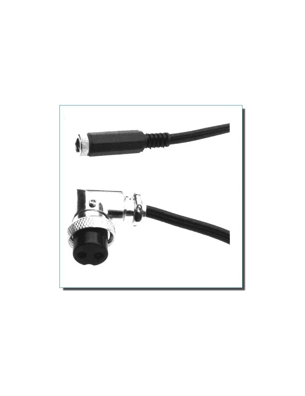 Adaptateur 5.5/2.5mm Vers DIN 2 Broches EQ8 1 Adaptateur 5.5/2.5mm Vers DIN 2 Broches EQ8