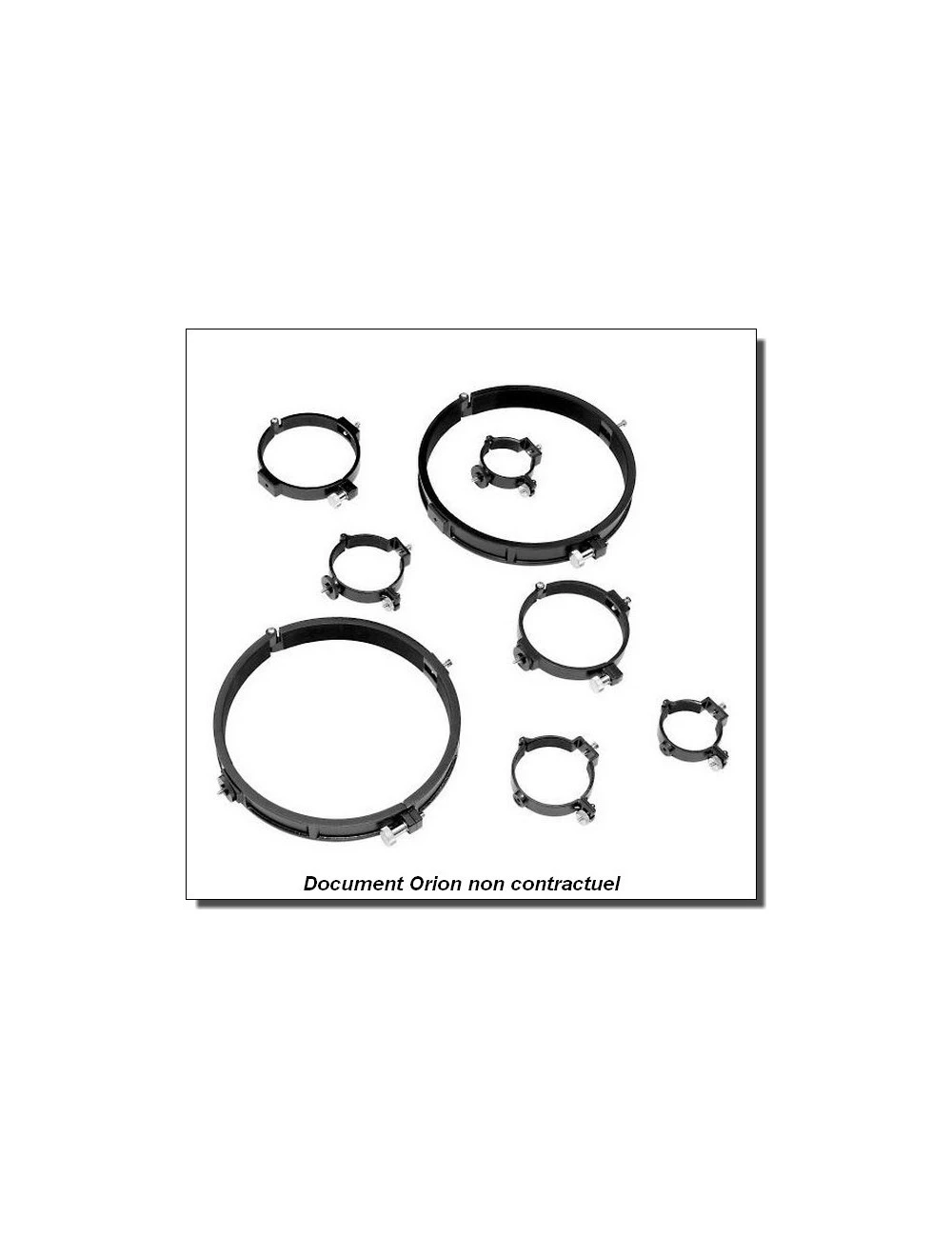 Colliers Sky-Watcher Diamètre 100mm (blanc) 3 Colliers Sky-Watcher Diamètre 100mm (blanc) – Image 3