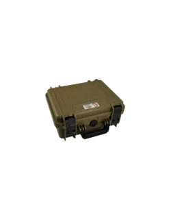Valise Geoptik (intérieur 430x290x160mm) Verte Avec Mousse